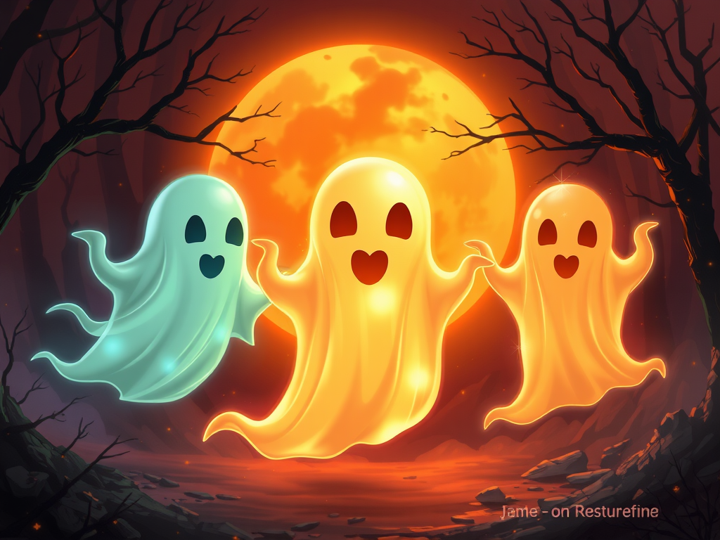 Image for Glowing Ghosts