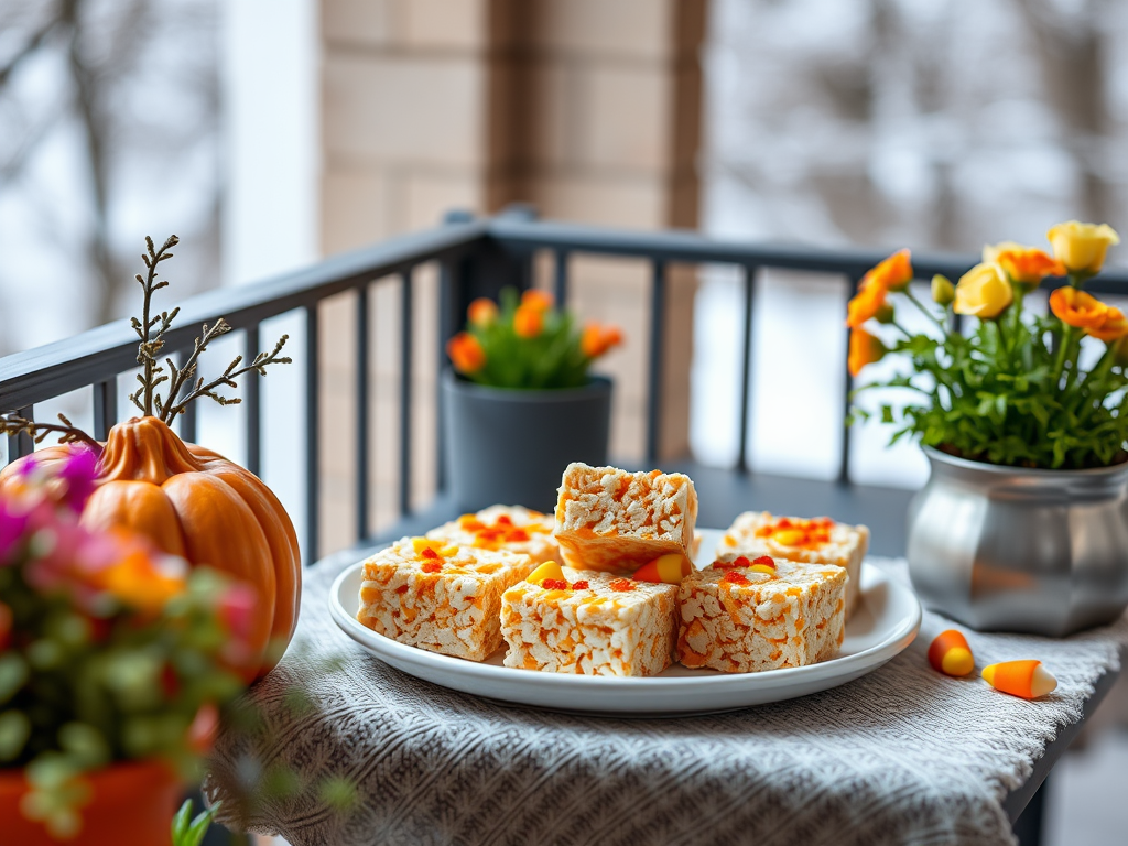 Image for Candy Corn Rice Krispie Treats