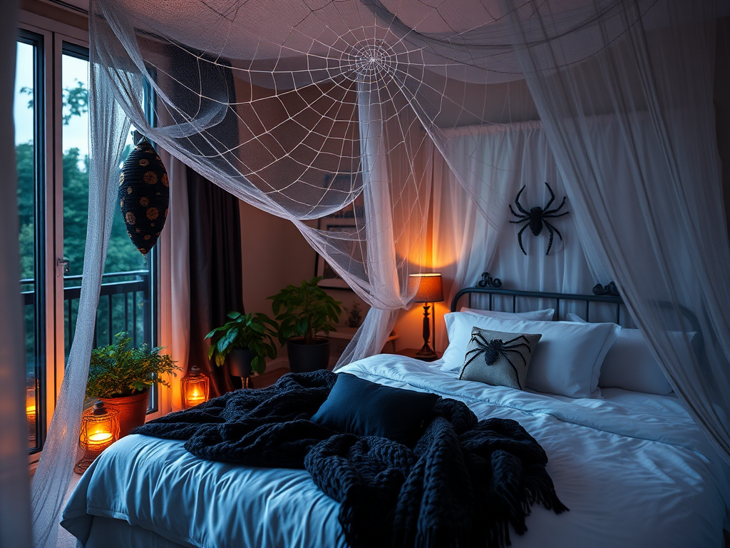 Image for Spiderweb Bed Canopy