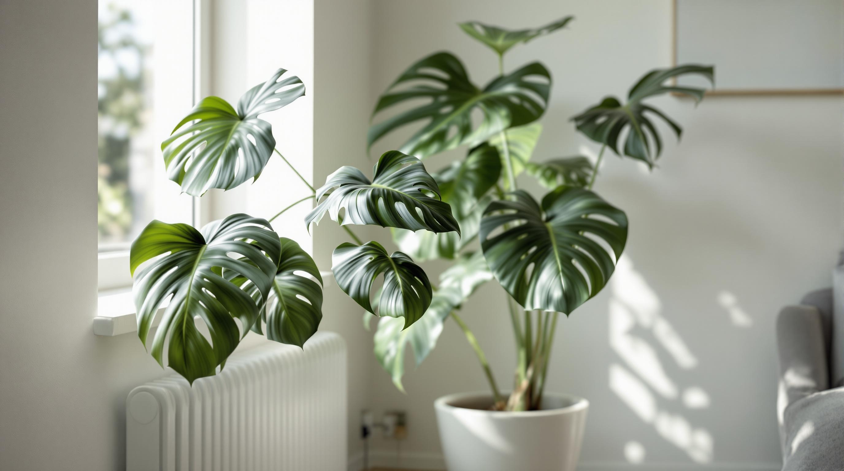 Beautiful Monstera plant in a pot