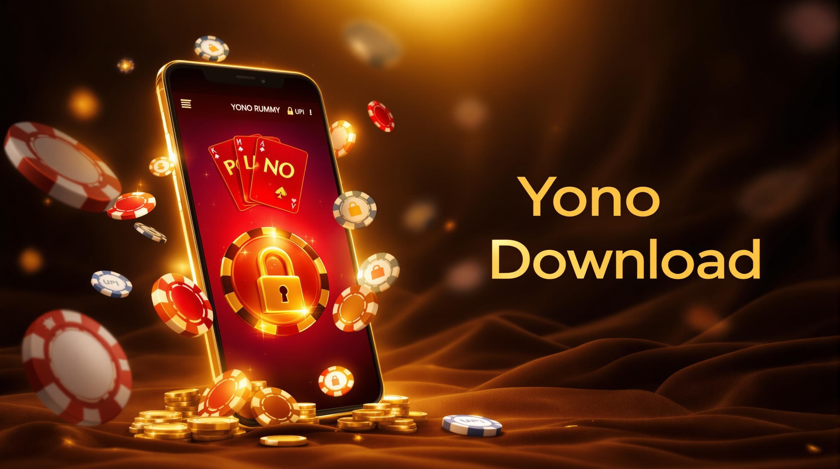 Yono Rummy Download - Secure Real Cash Rummy App with UPI Support Banner