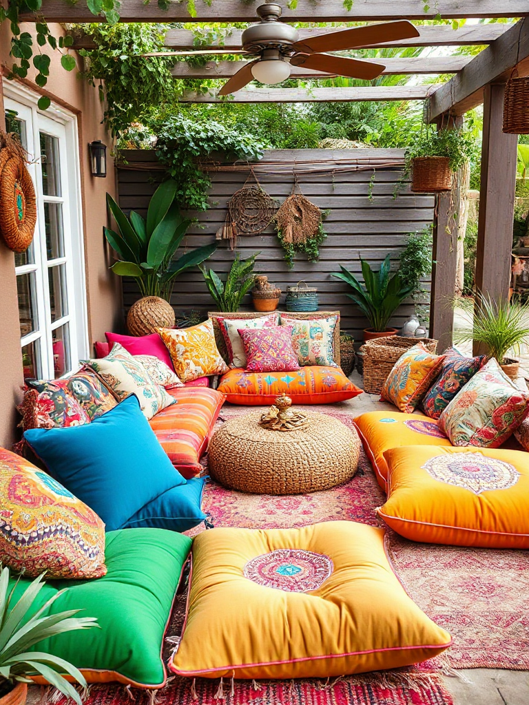 Boho Patio Decor Ideas