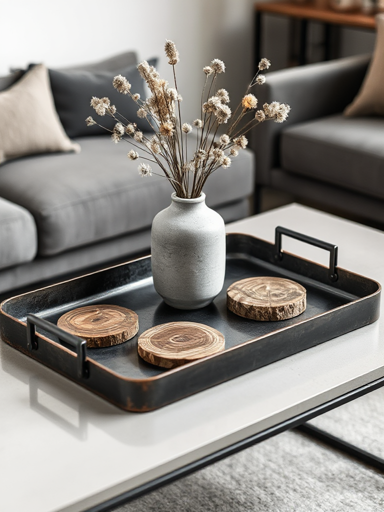 Coffee Table Tray Decor Ideas