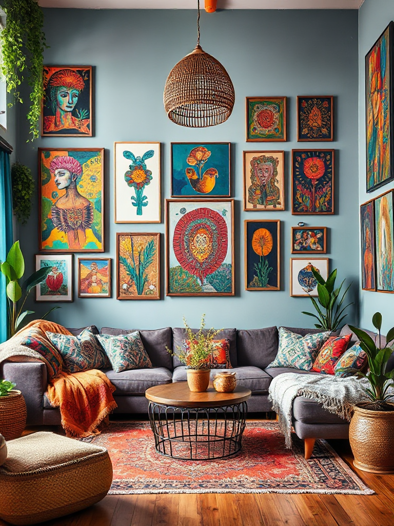 Boho Living Room Ideas