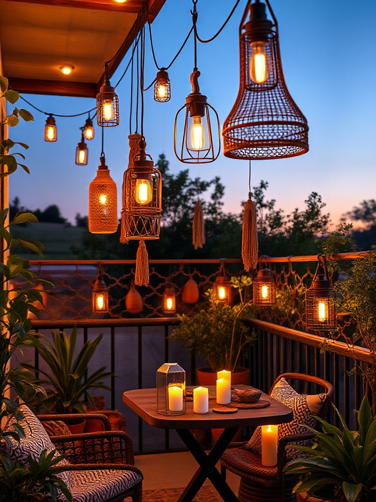 Boho Balcony Ideas