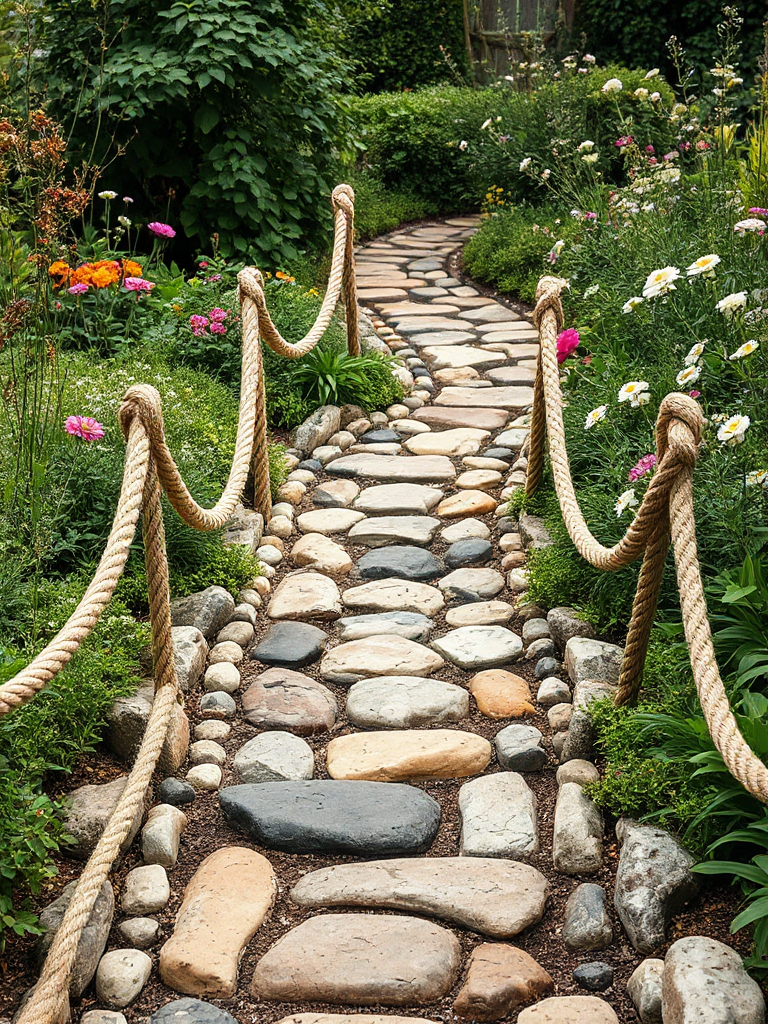 Boho Garden Pathway Ideas