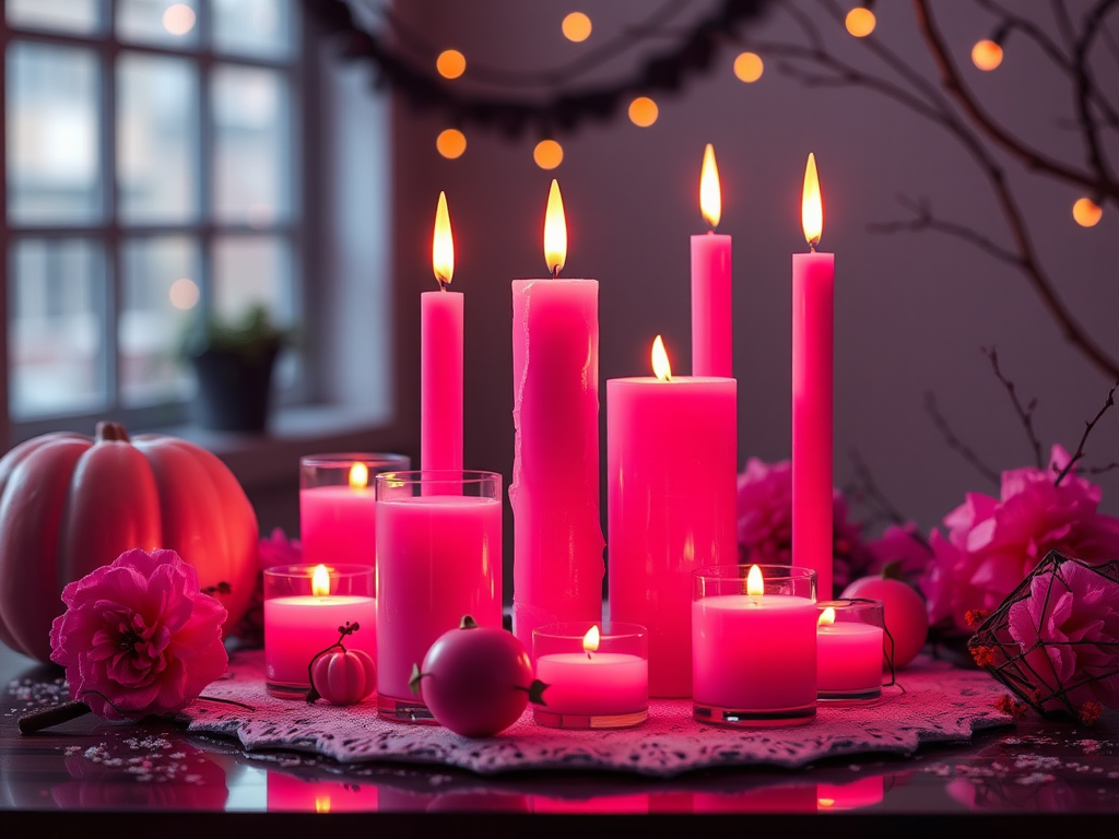 Image for Pink Candles: