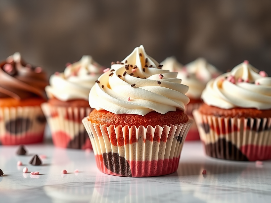 Image for Neapolitan Cupcakes