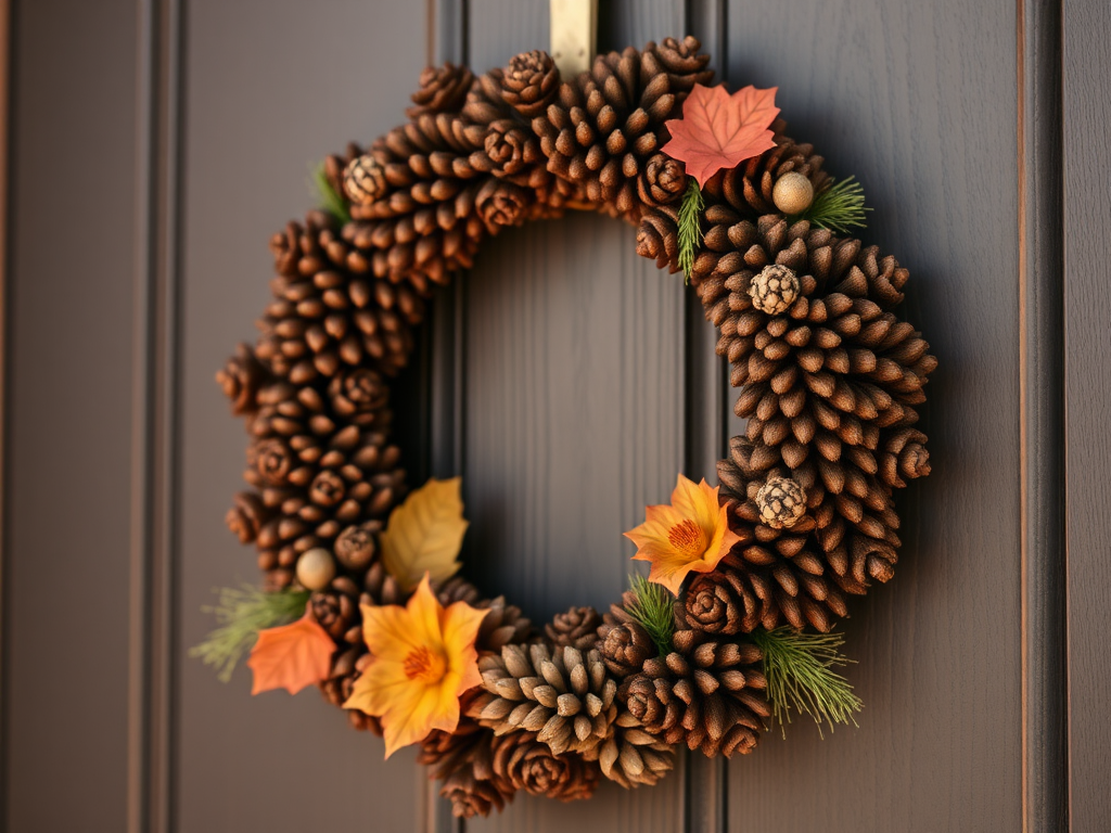 Image for Pinecone Wreath: