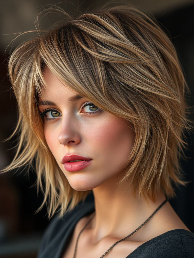 Medium Layered Haircuts