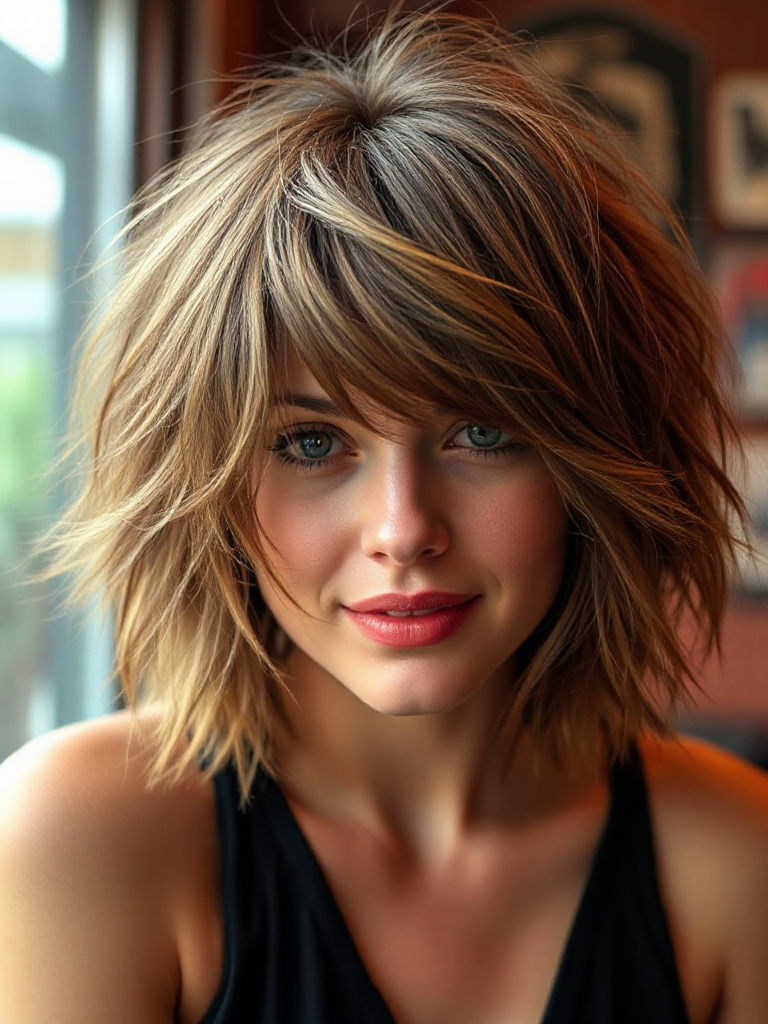 Messy Hairstyle For Women