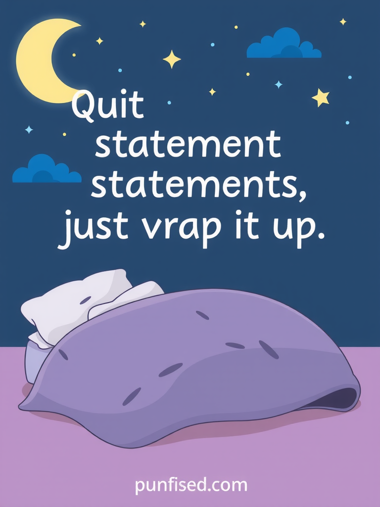 sleep puns