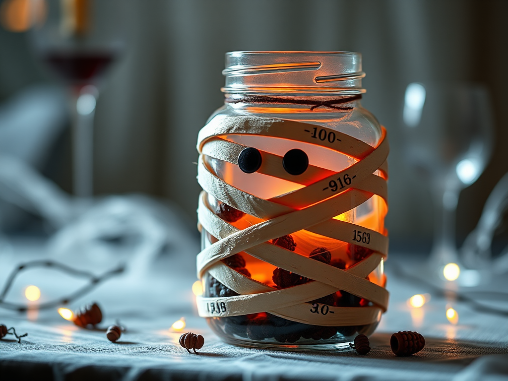 Image for Mummy Jar Centerpiece