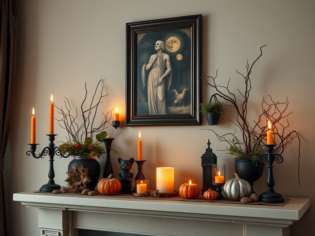 Image for Macabre Mantel Display: