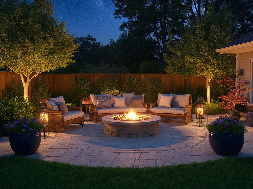 DIY Paver Stone Fire Pit