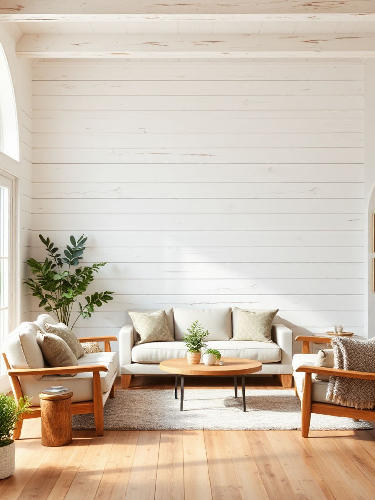 Shiplap Wall Ideas For Living Rooms