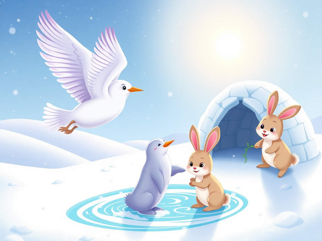 Lila the Lavender Seagull and the Great Igloo Adventure