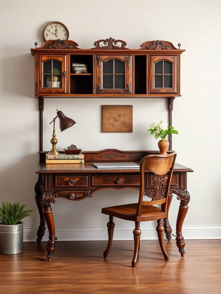 Small Home Office Double Desk