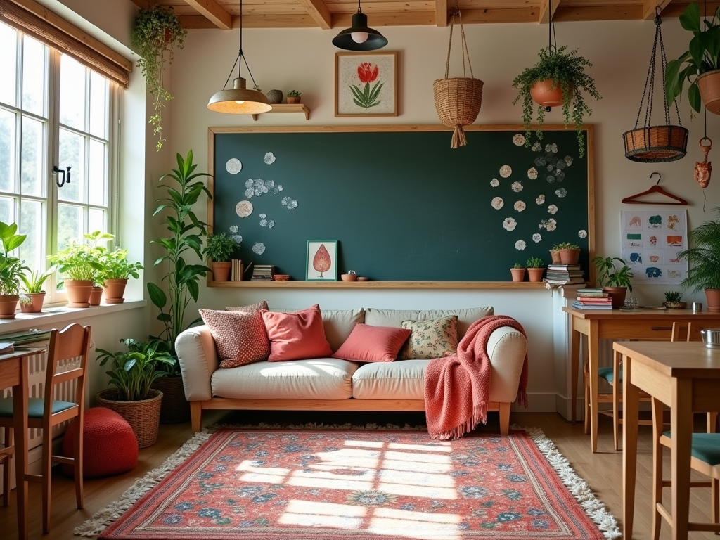 Chic Boho Classroom Decor: A Trendy Cottage Vibe