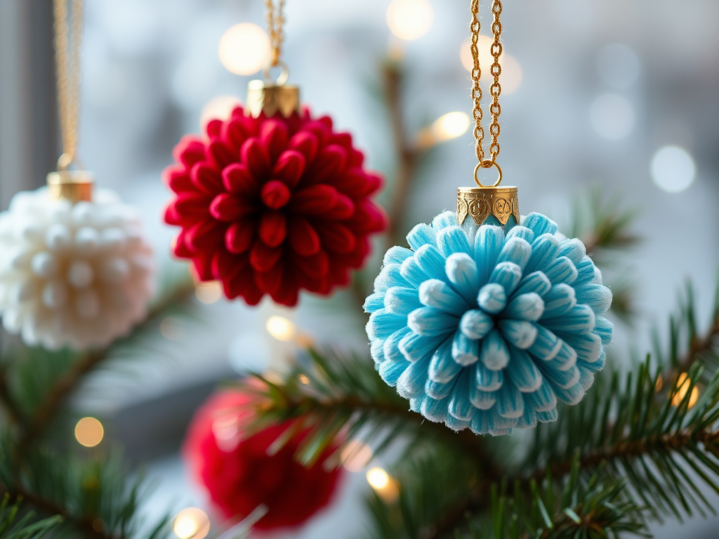 Image for Pom-Pom Ornaments