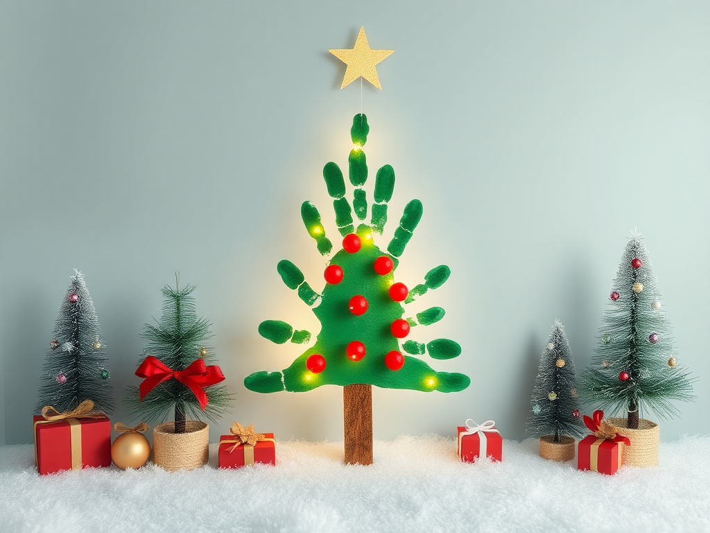 Image for Handprint Christmas Tree