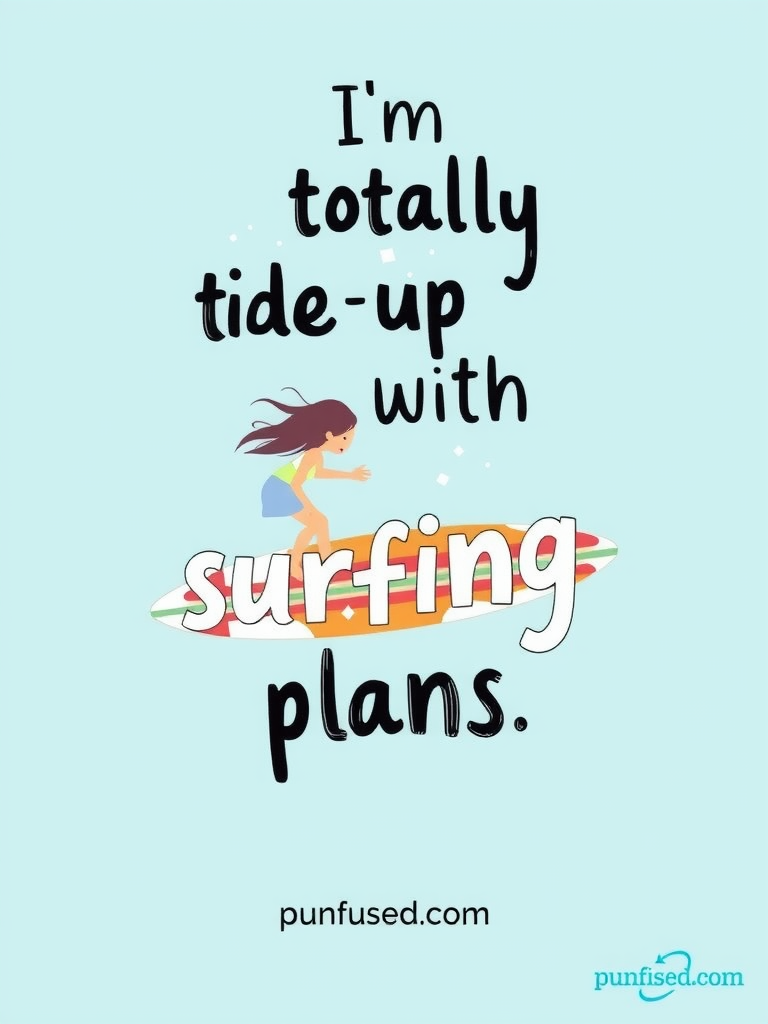 surfing puns