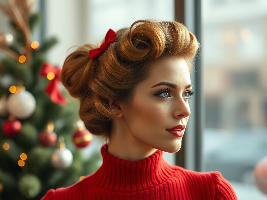 Image for Vintage-Inspired Victory Rolls