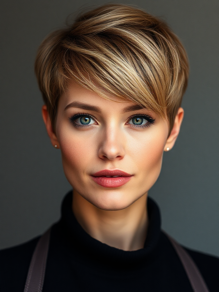 Short Hairstye for Fine Hair