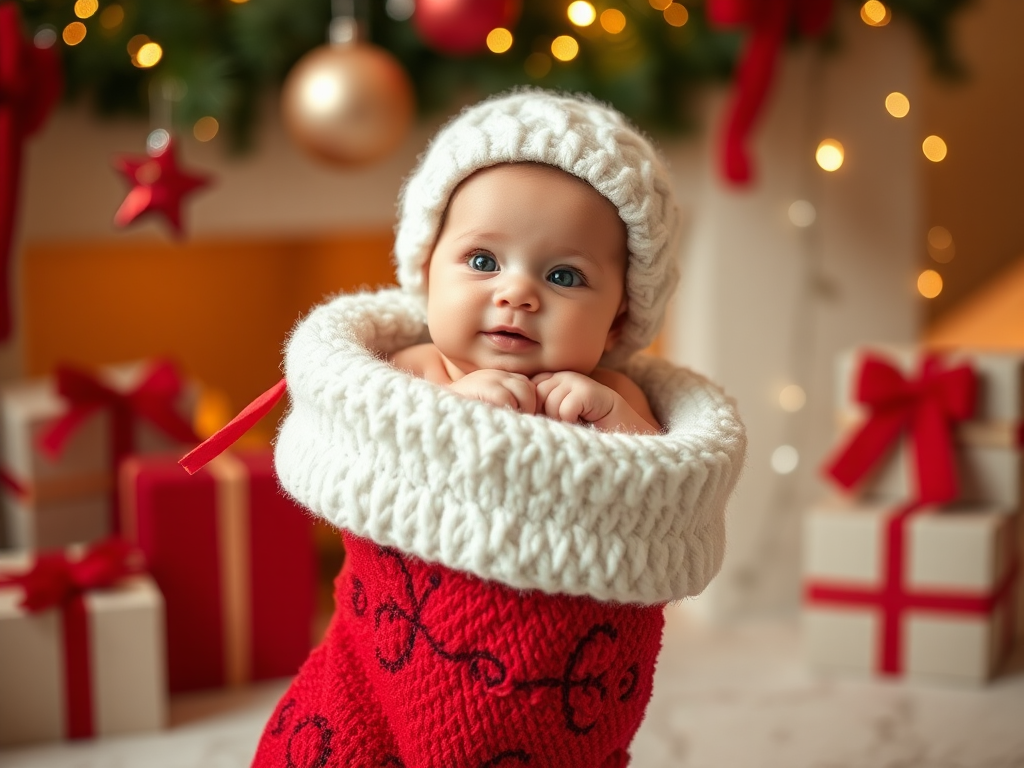 Image for Baby in a Stocking