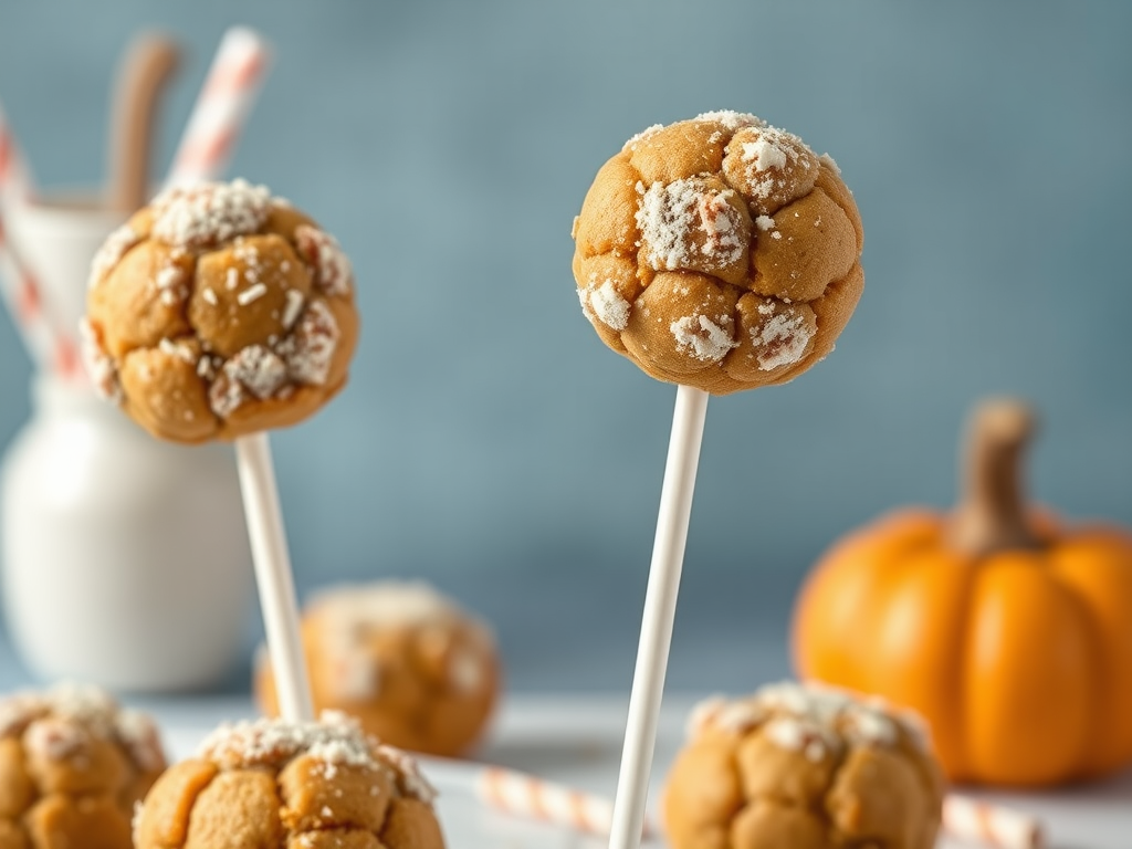 Image for Pumpkin Snickerdoodle Cookie Pops