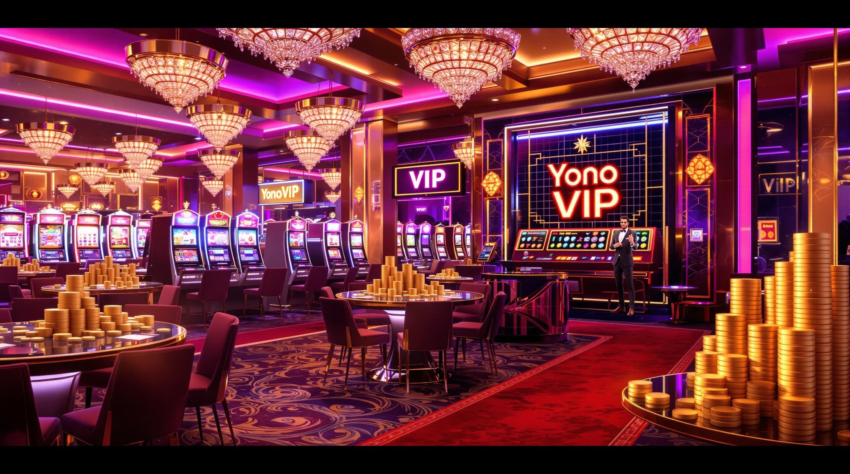 YonoVIP - Experience Premium Slots and Real Cash Benefits Banner