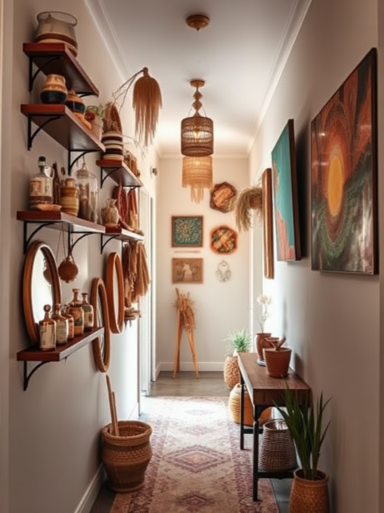 Boho Hallway Ideas