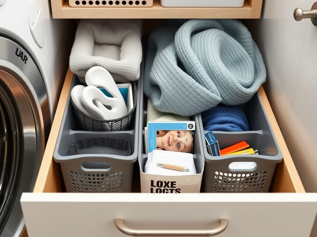 Image for Use drawer dividers for small items: