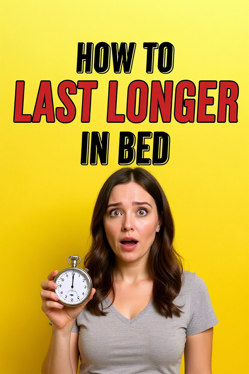 How to last longer in bed