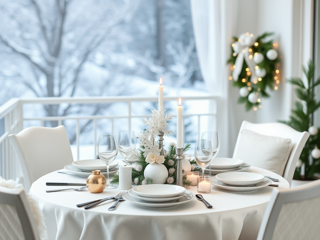 Image for White Table Decor