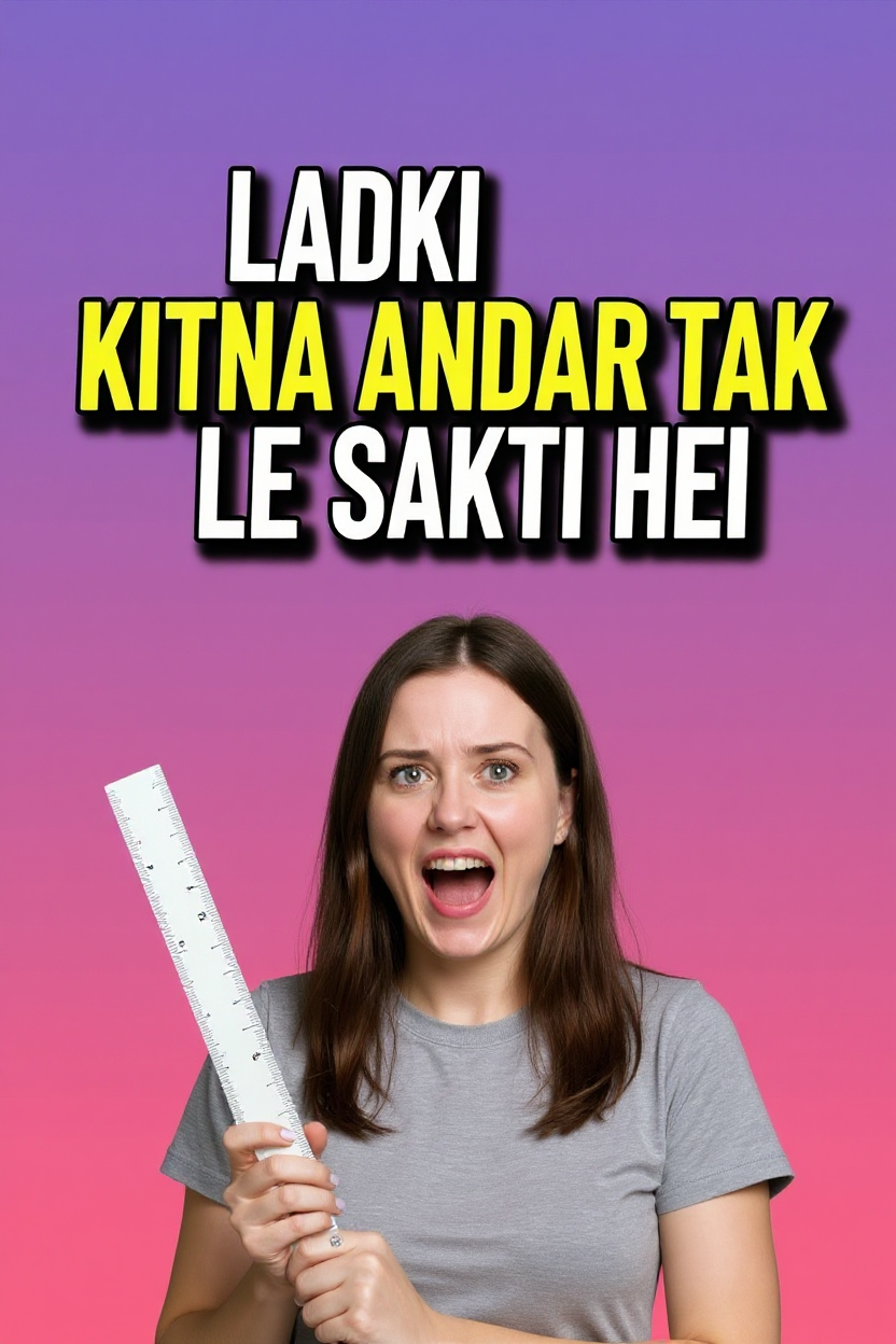 Ladki kitna andar tak le sakti hei