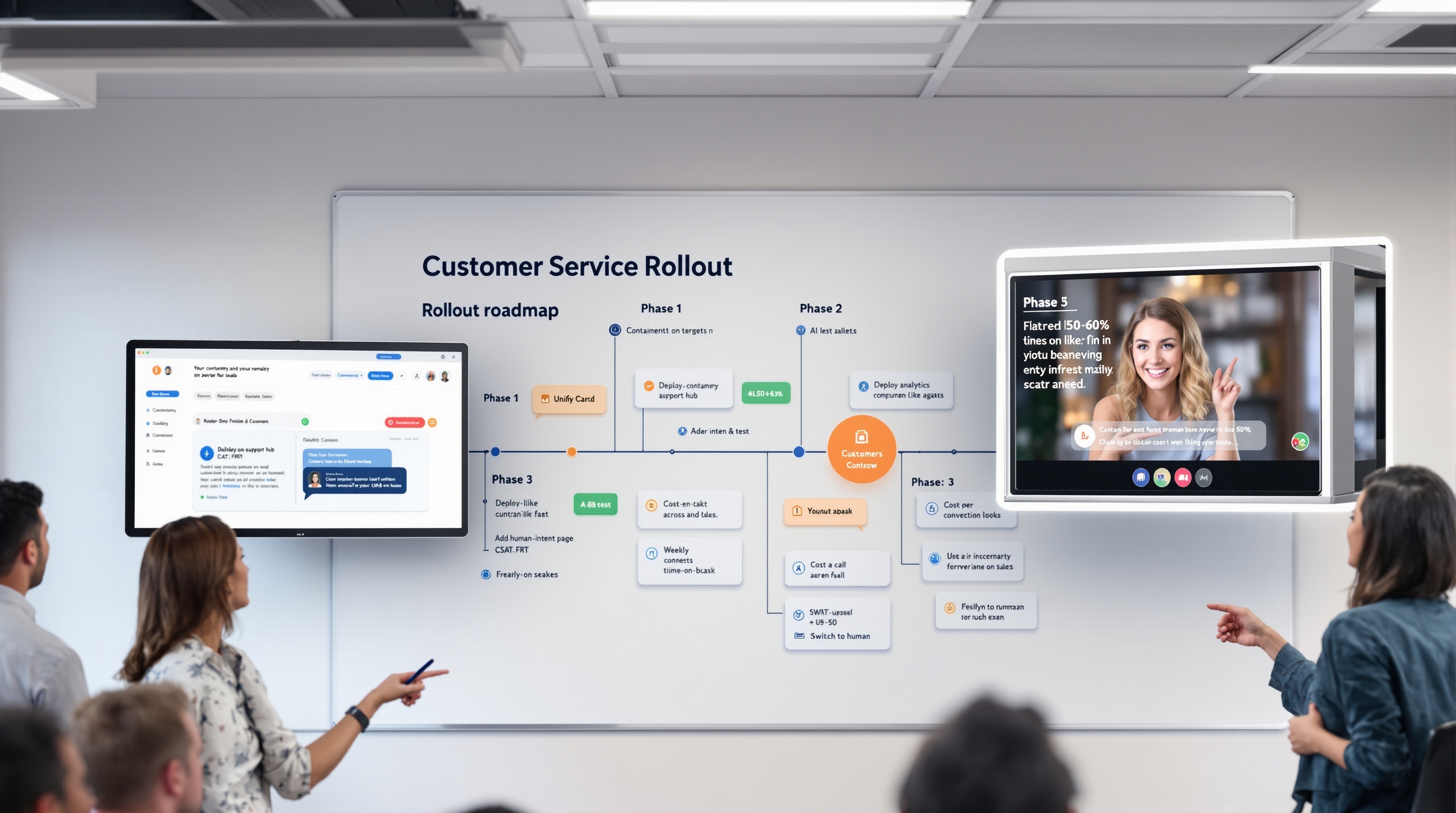Rollout Roadmap for AI Avatars and Chatbots