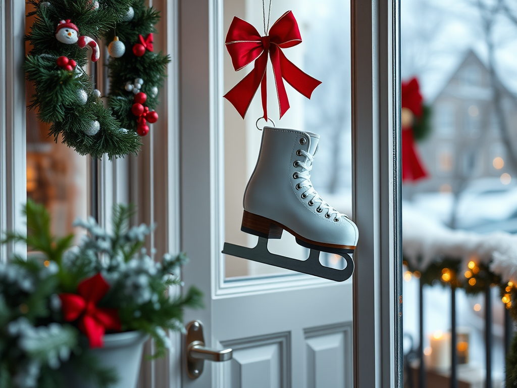 Image for Ice Skates Door Hanger: