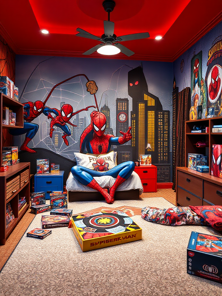 Spider Man Bedroom Ideas