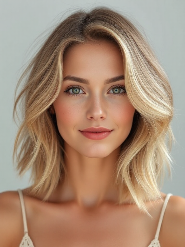 Shoulder Length Hairstyle for women