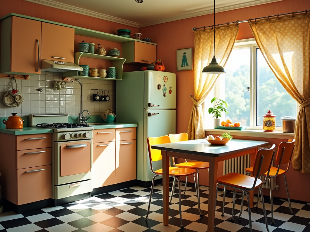 Cozy Retro 1950s Kitchen Inspiration