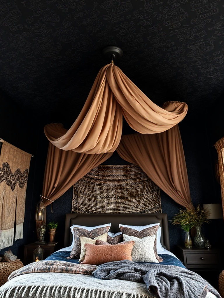 Dark Boho Bedroom Ideas