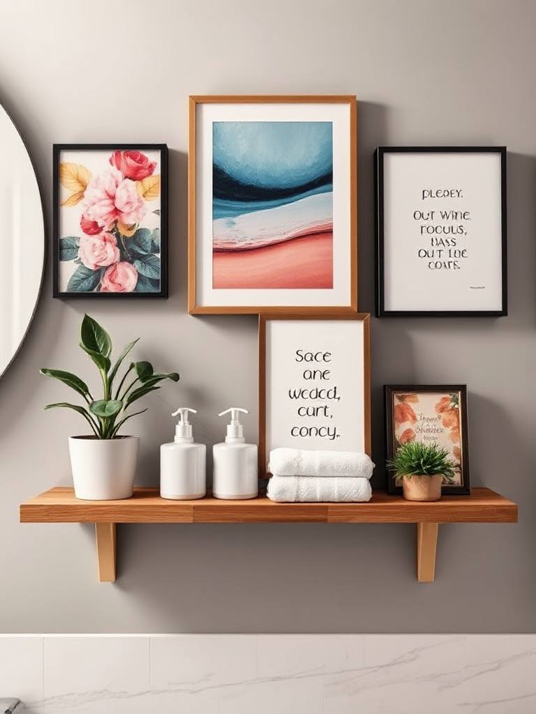 Bathroom Shelf Decor Ideas