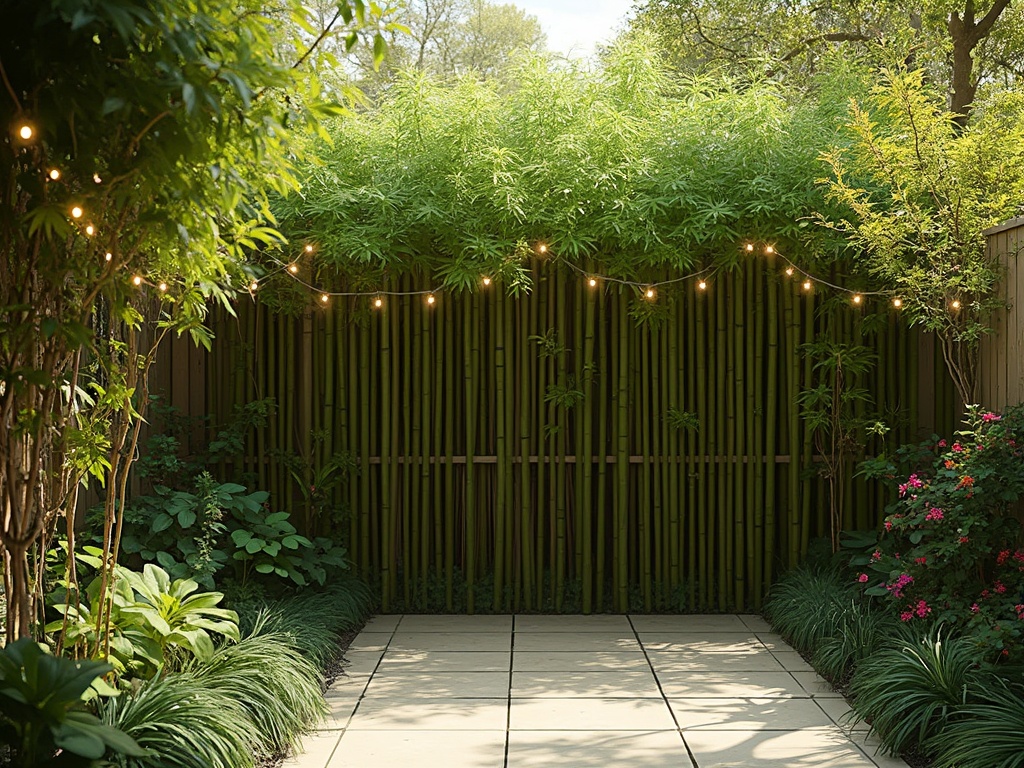 Bamboo Privacy Screen