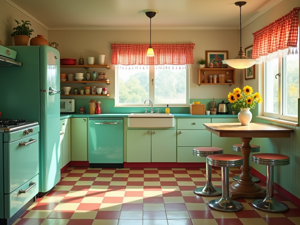 Charming Retro 1950s Kitchen Inspiration