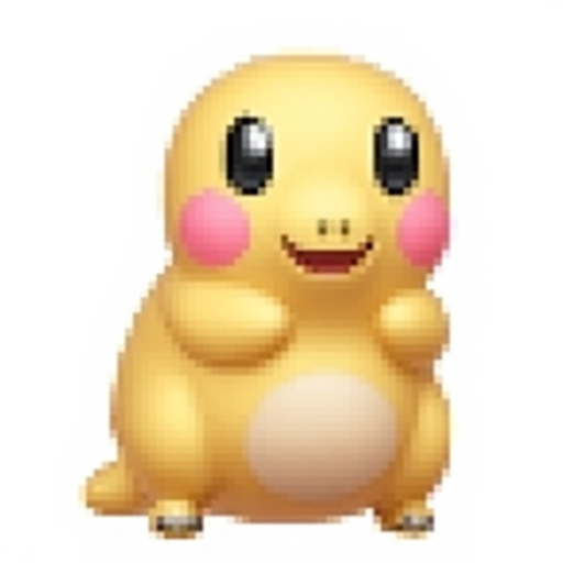 A fun and cute iOS emoji of a Pokémon