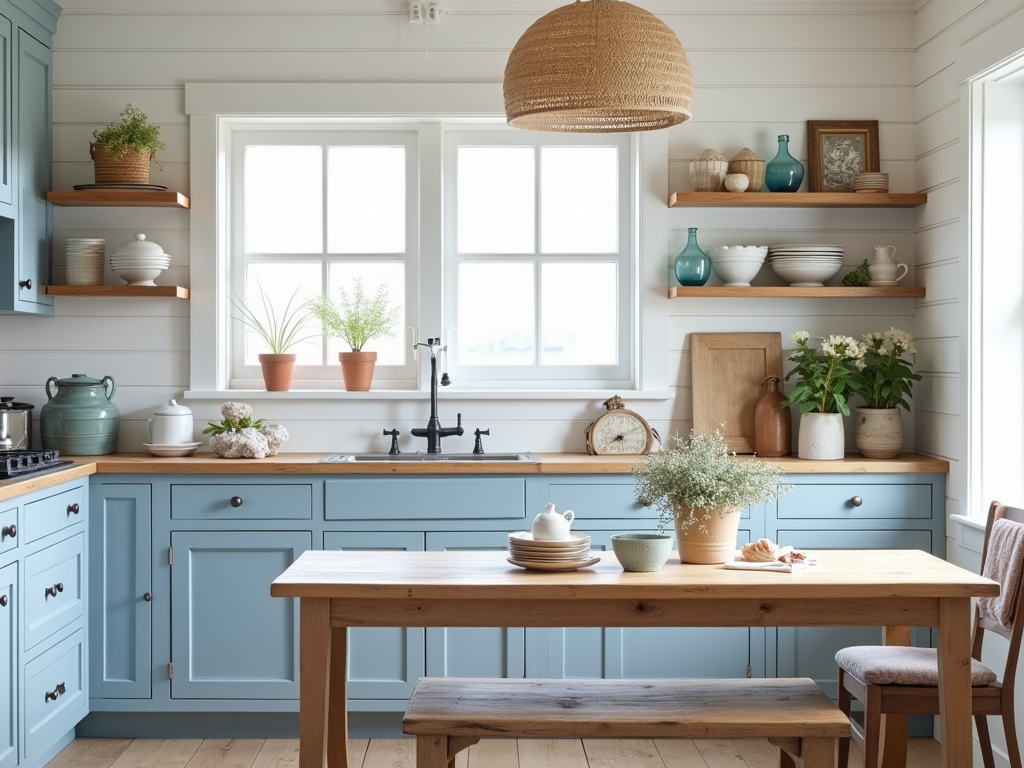 Charming Coastal Kitchen Decor Ideas