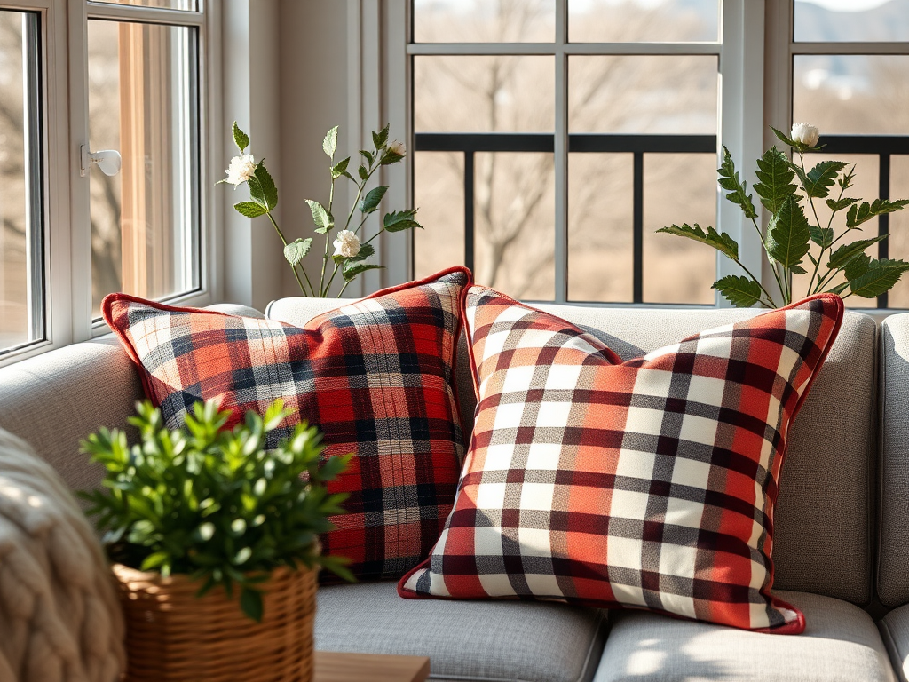 Image for Plaid Pillows: