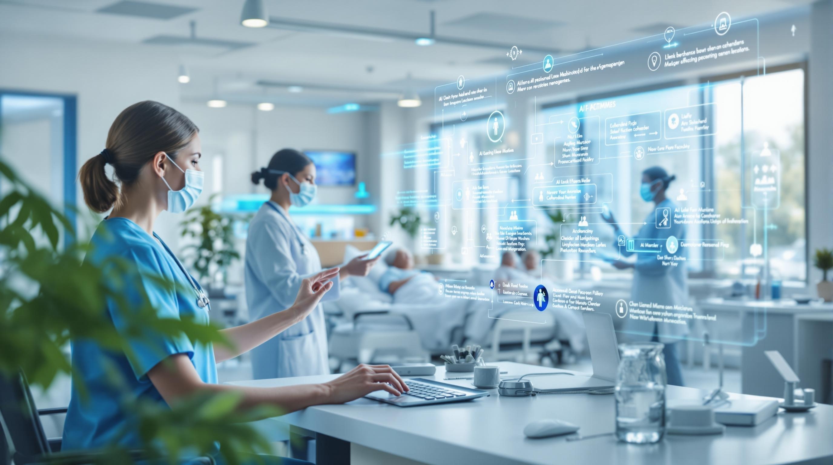 Collaborative AI Agents: Boosting Productivity in Skilled Nursing