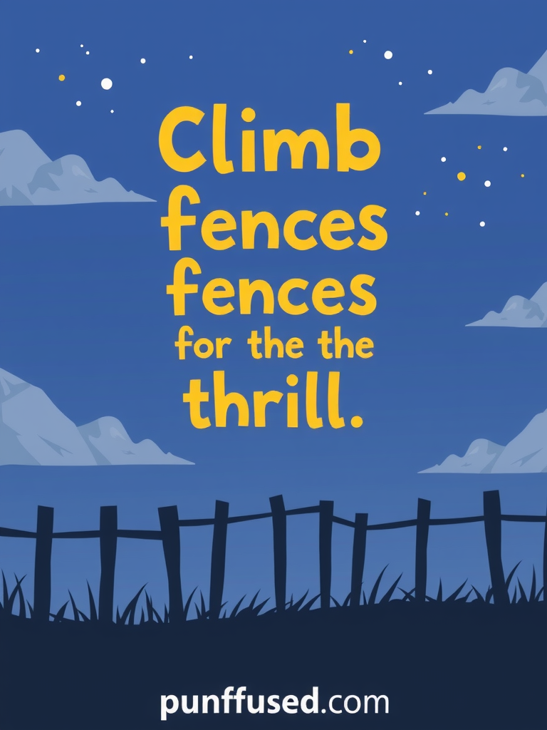 fence puns